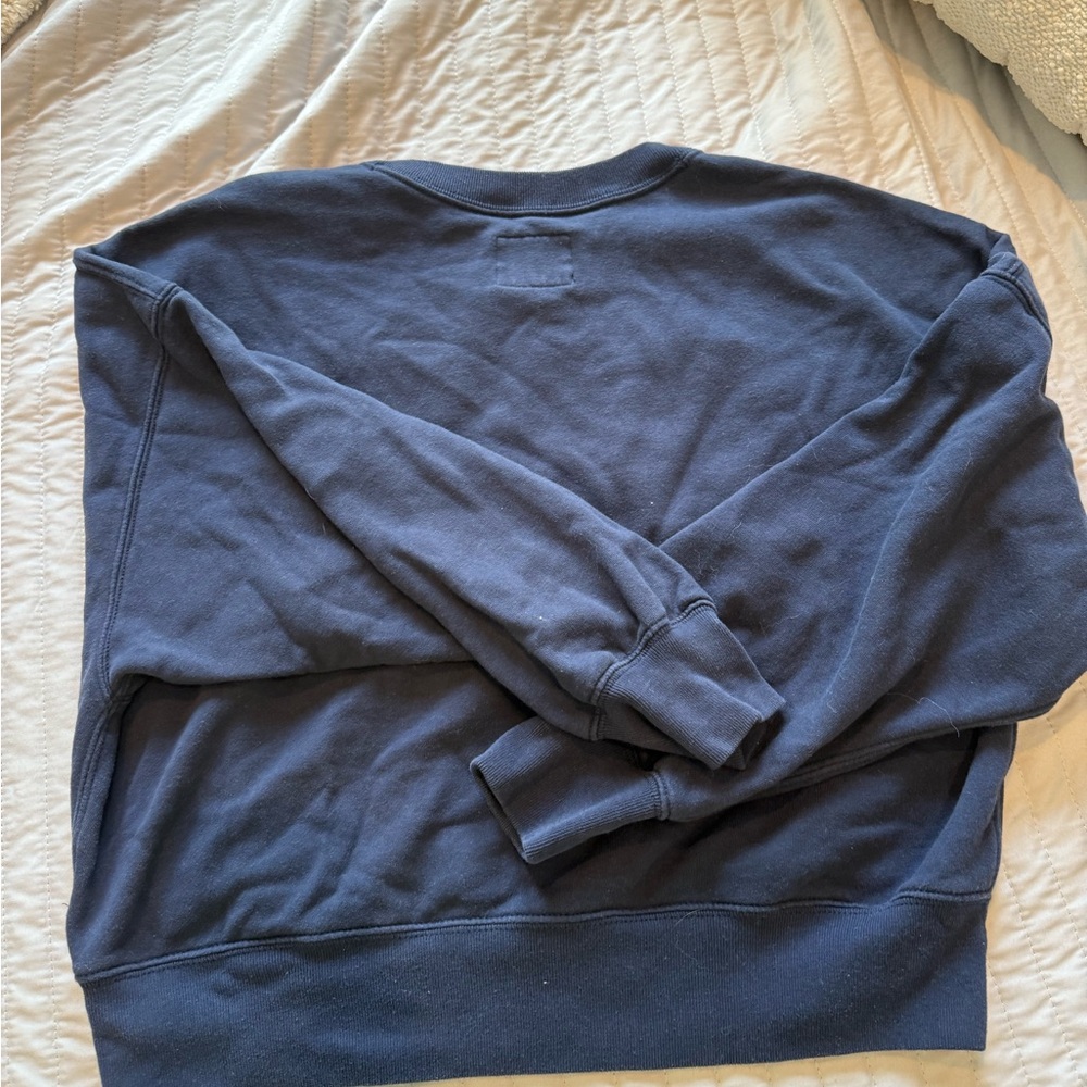 Abercrombie & Fitch Navy Montauk Sweatshirt - Picture 5 of 5